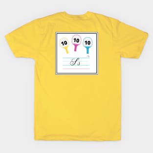 Slay Queer Alphabet Cards T-Shirt